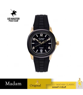 นาฬิกา US MASTER NEW YORK USM-DD37-BK-GBK ABRAHAM DD37 40 MM,BLACK / GOLD BLACK	