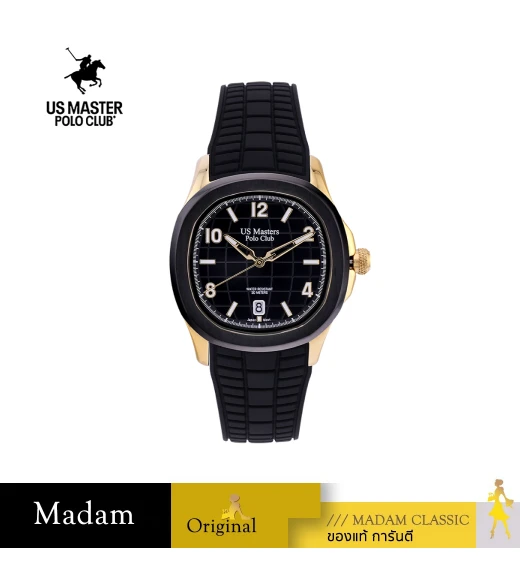 นาฬิกา US MASTER NEW YORK USM-DD37-BK-GBK ABRAHAM DD37 40 MM,BLACK / GOLD BLACK	