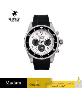 นาฬิกา US MASTER NEW YORK USM-ED13-BK-WE AQUAKING ED13 44 MM,BLACK / WHITE	