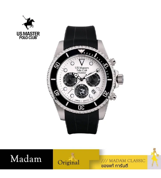 นาฬิกา US MASTER NEW YORK USM-ED13-BK-WE AQUAKING ED13 44 MM,BLACK / WHITE	