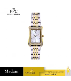 นาฬิกา PPC FONTAINEBLEAU PPC-ED02-SGD-WE DORÉE ED02 27.5 MM,SILVER GOLD / WHITE	