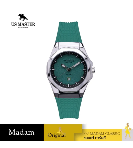 นาฬิกา US MASTER NEW YORK USM-EG06-GN-GN ABRAHAM EG06 44 MM,GREEN / GREEN	