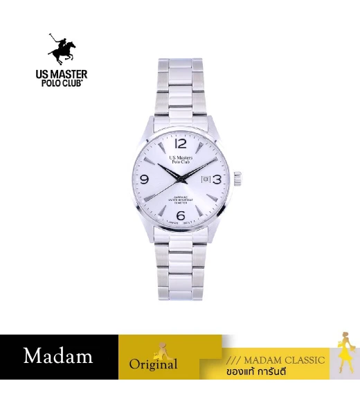 นาฬิกา US MASTER NEW YORK USM-ED12-WE ABRAHAM ED12  40 MM,WHITE	