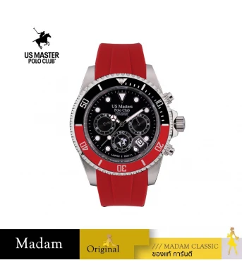 นาฬิกา US MASTER NEW YORK USM-ED13-RD-BK AQUAKING ED13 44 MM,RED / BLACK	