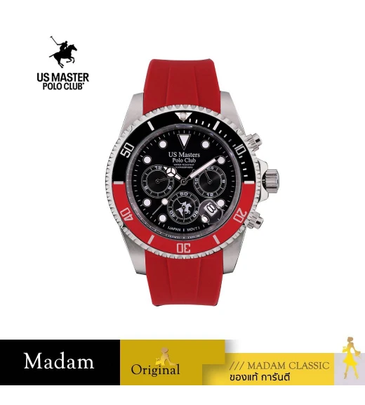 นาฬิกา US MASTER NEW YORK USM-ED13-RD-BK AQUAKING ED13 44 MM,RED / BLACK	