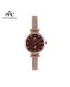 นาฬิกา PPC FONTAINEBLEAU PPC-EE10-RG-BR CANNES EE10 29 MM,ROSEGOLD / BROWN นาฬิกา PPC FONTAINEBLEAU PPC-EE10-RG-BR CANNES EE10 29 MM,ROSEGOLD / BROWN