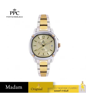 นาฬิกา PPC FONTAINEBLEAU PPC-EG09-SGD-GD CHARLES EG09 35 MM,SILVER GOLD / GOLD	