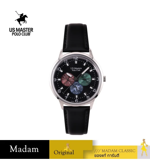 นาฬิกา US MASTER NEW YORK USM-EB09-BK-BK ABRAHAM EB09 45 MM,BLACK / BLACK	