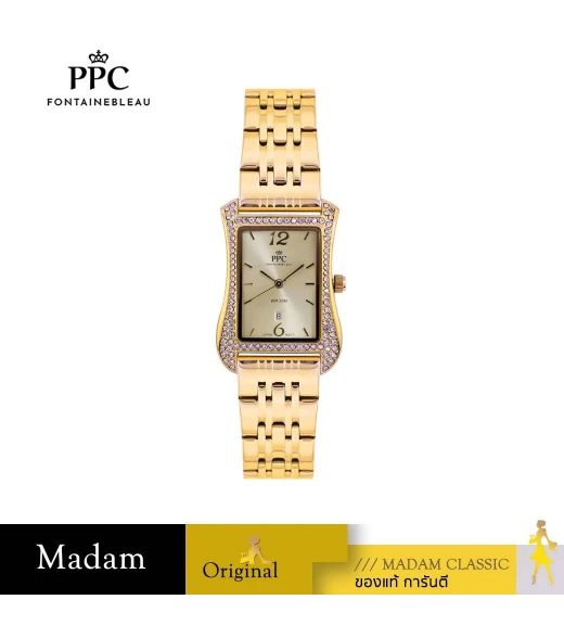 นาฬิกา PPC FONTAINEBLEAU PPC-ED02-GD DORÉE ED02 27.5 MM,GOLD	