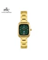 นาฬิกา PPC FONTAINEBLEAU PPC-ED08-GD-GN DORÉE ED08 23 MM,GOLD / GREEN	