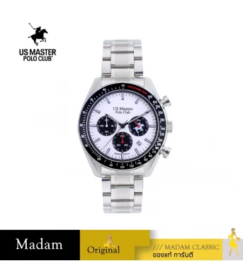 นาฬิกา US MASTER USM-DC10S-WE GT HYPER SPEED 42 MM,WHITE / BLACK	