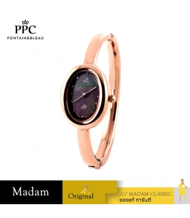 นาฬิกา PPC FONTAINEBLEAU PPC-EE11-RG-BK OVALE EE11 22 MM,ROSEGOLD / BLACK	