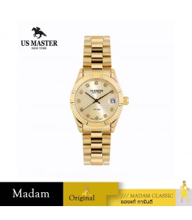 นาฬิกา US MASTER NEW YORK USM-EG08-GD FIRST LADY EG08 31 MM,GOLD	