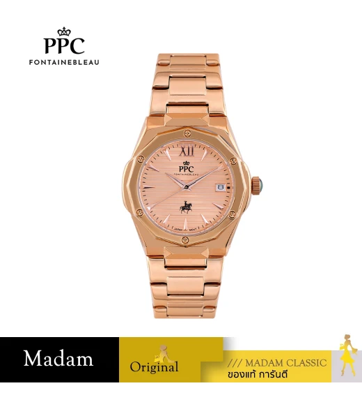 นาฬิกา PPC FONTAINEBLEAU PPC-EE13-RG JOAN EE13 33.5 MM,ROSEGOLD	
