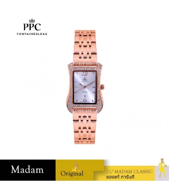 นาฬิกา PPC FONTAINEBLEAU PPC-ED02-RG-WE DORÉE ED02 27.5 MM,ROSEGOLD / WHITE	