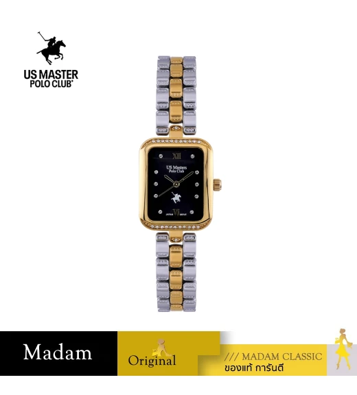 นาฬิกา US MASTER NEW YORK USM-EF06-SGD-BK DIANA EF06 24 MM,SILVER GOLD / BLACK	