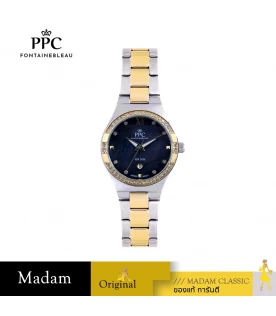 นาฬิกา PPC FONTAINEBLEAU PPC-EF09-SGD-BK ÉTOILE EF09 22 MM,SILVER GOLD / BLACK	
