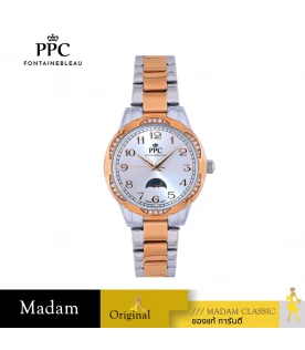 นาฬิกา PPC FONTAINEBLEAU PPC-EE09-SRG-WE ÉTOILE EE09 33 MM,SILVER ROSEGOLD / WHITE	