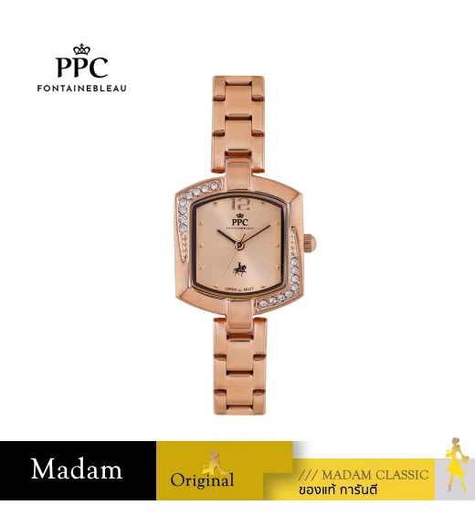 นาฬิกา PPC FONTAINEBLEAU PPC-EE12-RG DORÉE EE12 22 MM,ROSEGOLD นาฬิกา PPC FONTAINEBLEAU PPC-EE12-RG DORÉE EE12 22 MM,ROSEGOLD