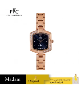 นาฬิกา PPC FONTAINEBLEAU PPC-EE12-RG-BK DORÉE EE12 22 MM,ROSEGOLD / BLACK	