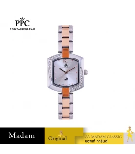 นาฬิกา PPC FONTAINEBLEAU PPC-EE12-SRG-WE DORÉE EE12 22 MM,SILVER ROSEGOLD / WHITE	