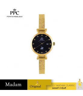 นาฬิกา PPC FONTAINEBLEAU PPC-EE10-GD-BK CANNES EE10 29 MM,GOLD / BLACK	