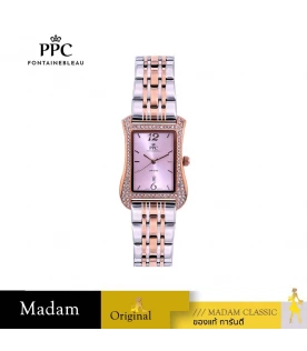นาฬิกา PPC FONTAINEBLEAU PPC-ED02-SRG-LPK DORÉE ED02 27.5 MM,SILVER ROSEGOLD / LIGHT PINK	