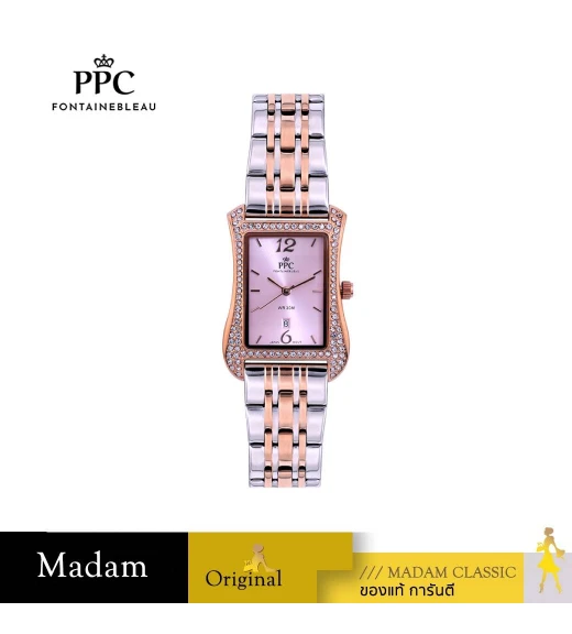 นาฬิกา PPC FONTAINEBLEAU PPC-ED02-SRG-LPK DORÉE ED02 27.5 MM,SILVER ROSEGOLD / LIGHT PINK นาฬิกา PPC FONTAINEBLEAU PPC-ED02-SRG-LPK DORÉE ED02 27.5 MM,SILVER ROSEGOLD / LIGHT PINK