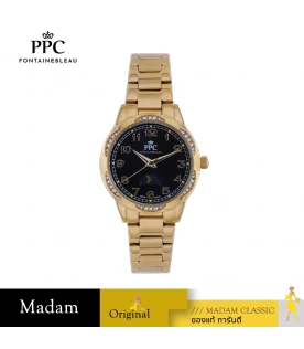 นาฬิกา PPC FONTAINEBLEAU PPC-EE09-GD-BK ÉTOILE EE09 33 MM,GOLD / BLACK	
