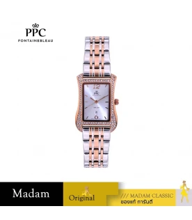 นาฬิกา PPC FONTAINEBLEAU PPC-ED02-SRG-WE DORÉE ED02 27.5 MM,SILVER ROSEGOLD / WHITE	