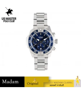 นาฬิกา US MASTERS POLO CLUB  USM-DH08-BU TITAN SPORTY CHRONO 47mm,BLUE	
