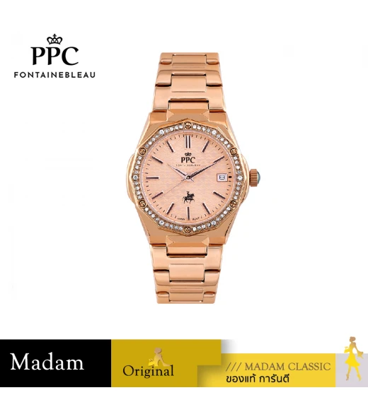 นาฬิกา PPC FONTAINEBLEAU  PPC-EE14-RG JOAN EE14 35.5mm,ROSEGOLD