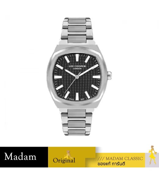 นาฬิกาข้อมือผู้ชาย LEE COOPER LC07984-350,42MM.,STAINLESS STEEL,SILVER 		