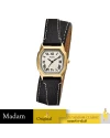 นาฬิกาข้อมือผู้หญิง FOSSIL MODEL  ES5404,27MM.,LEATHER STRAP,BLACK/GOLD 			