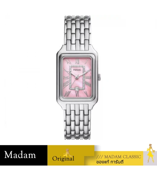 นาฬิกาข้อมือ FOSSIL ES5401,26MM.,STAINLESS STEEL,SILVER		