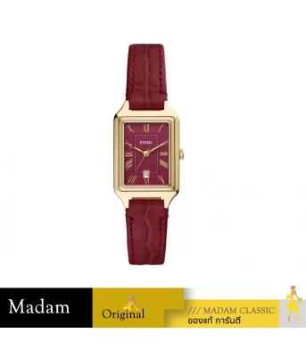 นาฬิกาข้อมือ FOSSIL ES5383,23MM.,LEATHER,RED 		