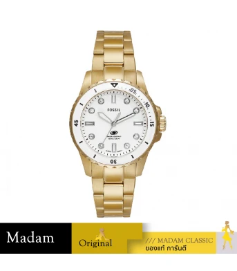 นาฬิกาข้อมือ FOSSIL ES5350,28MM.,STAINLESS STEEL,GOLD		