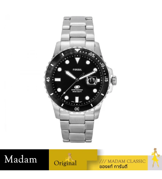 นาฬิกาข้อมือผู้ชาย FOSSIL MODEL FS6032,42MM.,STAINLESS STEEL,SILVER 
