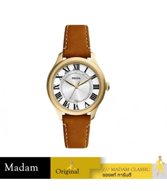 นาฬิกาข้อมือ FOSSIL ES5397,38MM.,LEATHER STRAP ,BROWN		