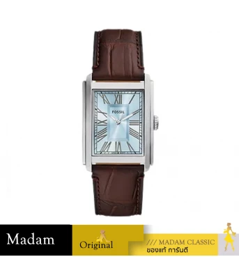 นาฬิกาข้อมือ FOSSIL FS6110,30MM.,LEATHER STRAP,BROWN		