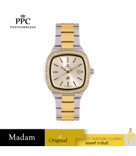 นาฬิกา PPC FONTAINEBLEAU  PPC-EF15-SGD-GD DORÉE EF15 SILVER GOLD / GOLD 30 MM,SILVER GOLD / GOLD	