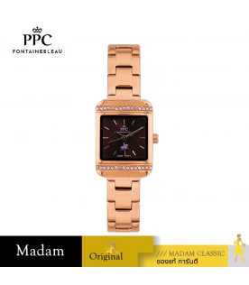 นาฬิกา PPC FONTAINEBLEAU PPC-EF06-RG-BR DORÉE EF06 20.5 MM,ROSEGOLD / BROWN