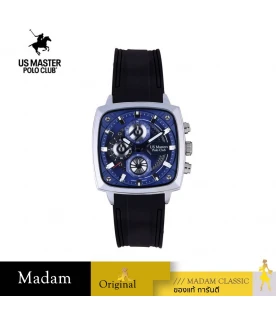 นาฬิกา US MASTERS POLO CLUB  USM-DF19-BU-Pre TIMES SQUARE CHONO ONE BLUE 42 MM , BLUE