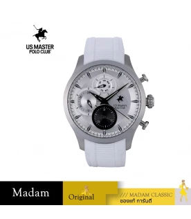 นาฬิกา US MASTERS POLO CLUB USM-DD40-WE BOSTON SPORTY 44 MM,WHITE	