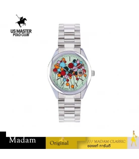 นาฬิกา US MASTERS POLO CLUB  USM-EC03-TGN NEW YORK BALLOON DATE TEA GREEN 36 MM ,TEA GREEN
