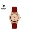 นาฬิกา US MASTERS POLO CLUB USM-EC01-RD-RG THE EMPIRE CRYSTAL CLASSIC DATE 36 MM,RED / ROSEGOLD	