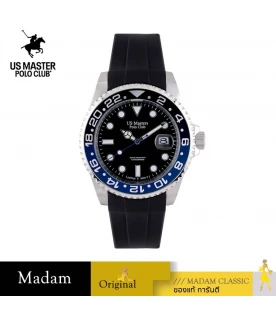 นาฬิกา US MASTER NEW YORK  USM-ED10-BK-BK ABRAHAM ED10 44 MM,BLACK / BLACK