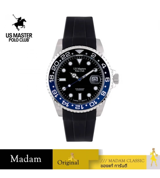 นาฬิกา US MASTER NEW YORK  USM-ED10-BK-BK ABRAHAM ED10 44 MM,BLACK / BLACK