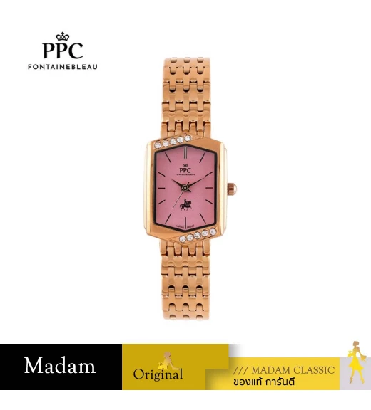 นาฬิกา PPC FONTAINEBLEAU PPC-EF11-RG-PK CANNES EF11 ROSEGOLD / PINK 23 MM,ROSEGOLD / PINK นาฬิกา PPC FONTAINEBLEAU PPC-EF11-RG-PK CANNES EF11 ROSEGOLD / PINK 23 MM,ROSEGOLD / PINK
