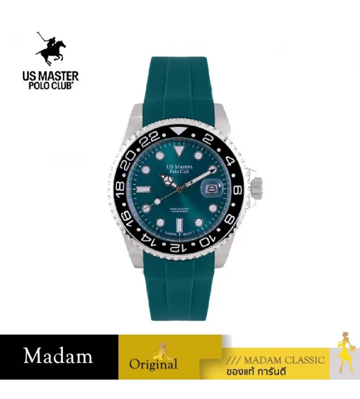 นาฬิกา US MASTER NEW YORK  USM-ED10-GN ABRAHAM ED10 44 MM,GREEN